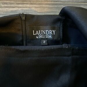 Laundry by Shelli Segal Midnight Black Dress